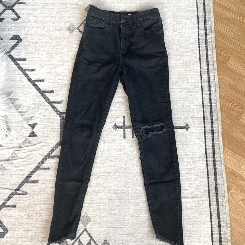 Levi's skinny high rise jeans